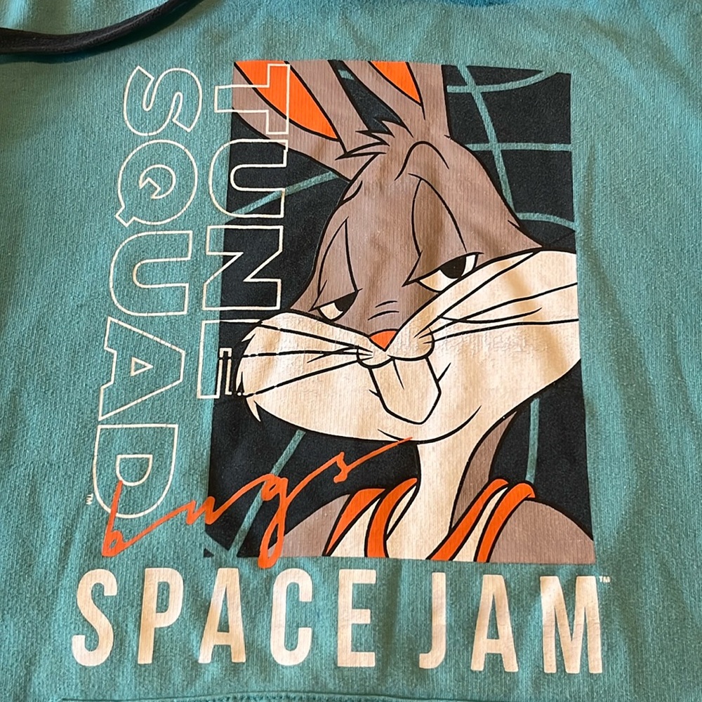 Looney Tunes Squad Space Jam Bugs Bunny Medium Hoodie